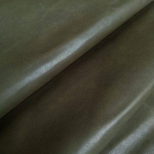 Kelp Green Italy Goatskin Leather